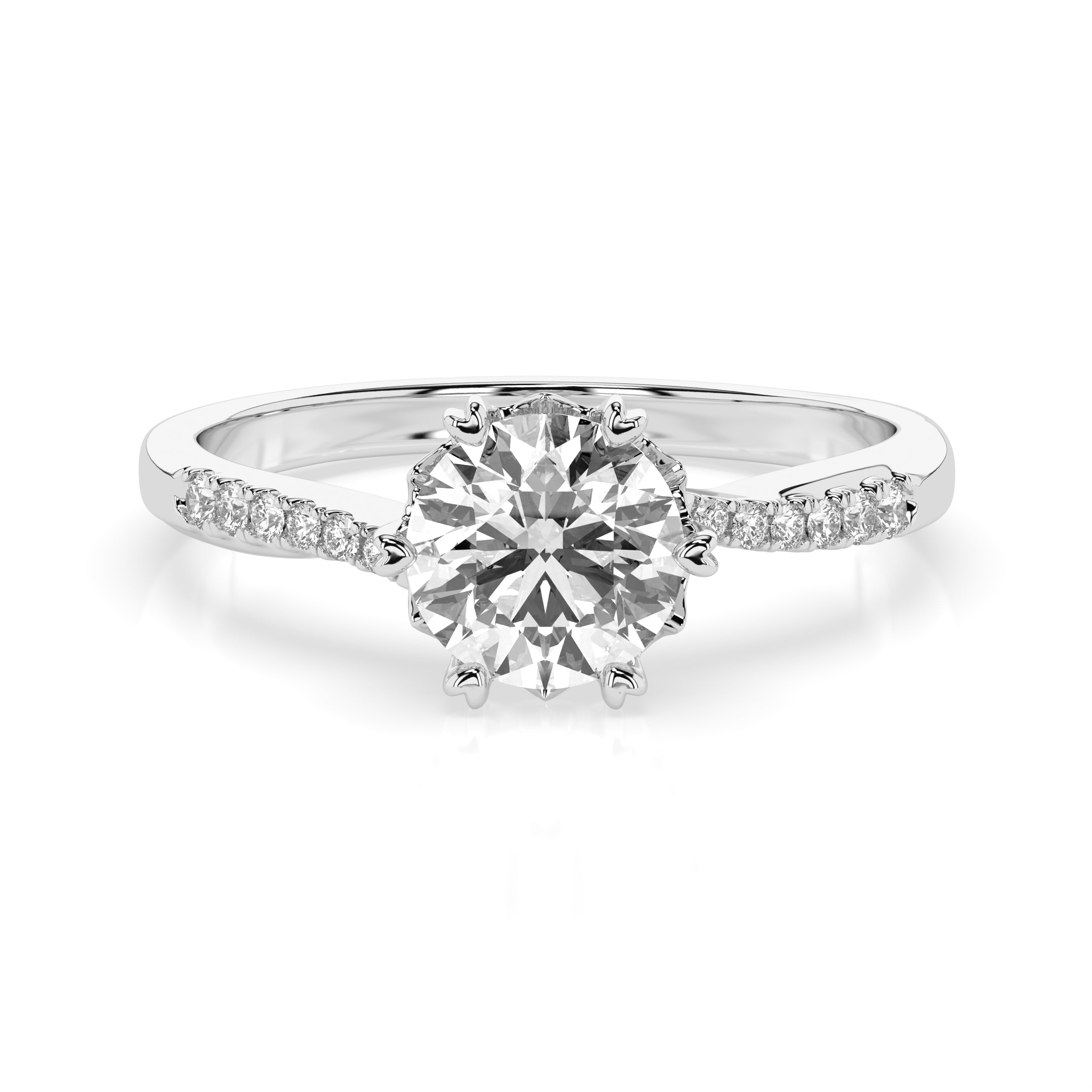 Radiant Carat Classic Ring