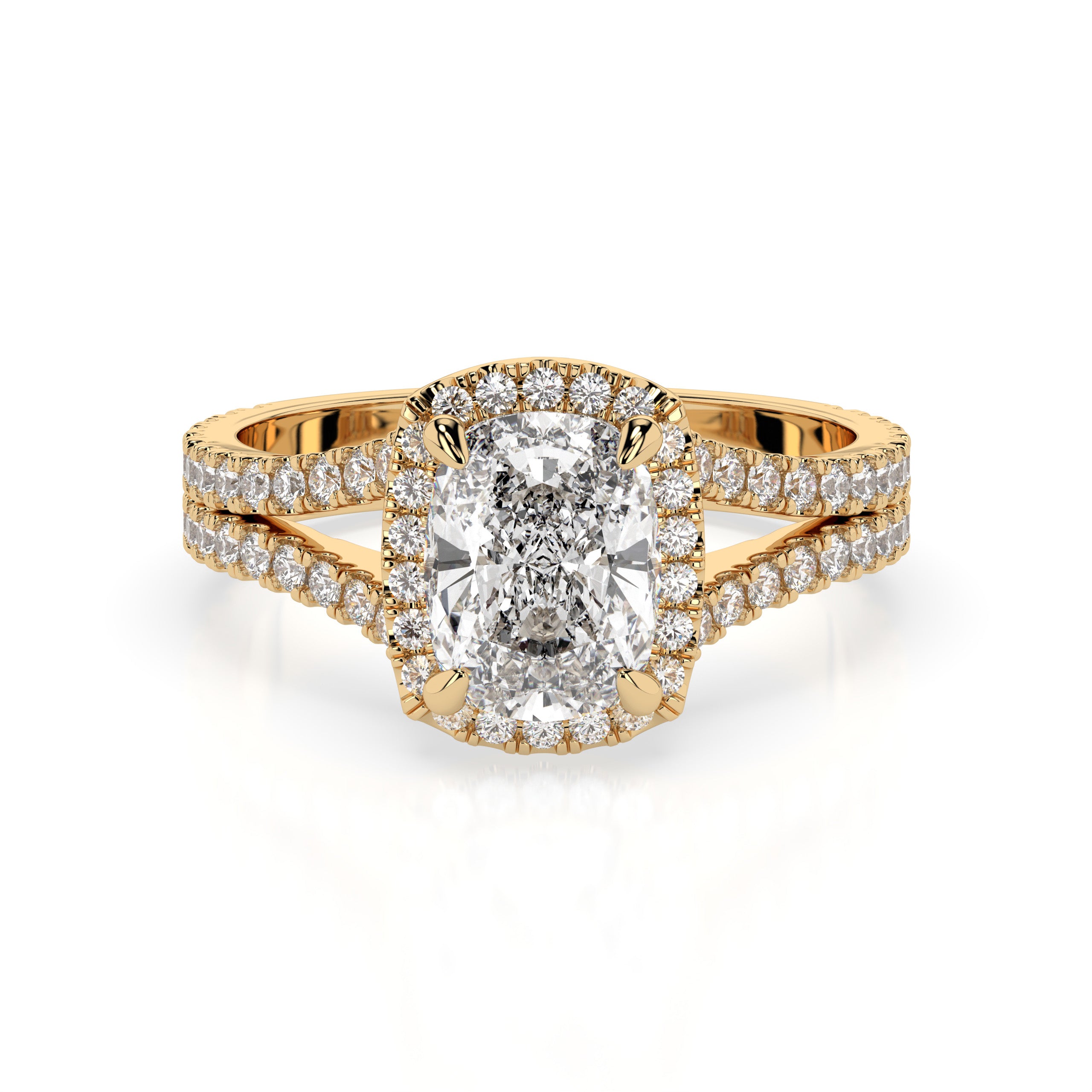 The Verona Double Side-Stone Ring